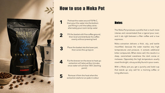 Sapiente Stupore + Moka Pot Bundle