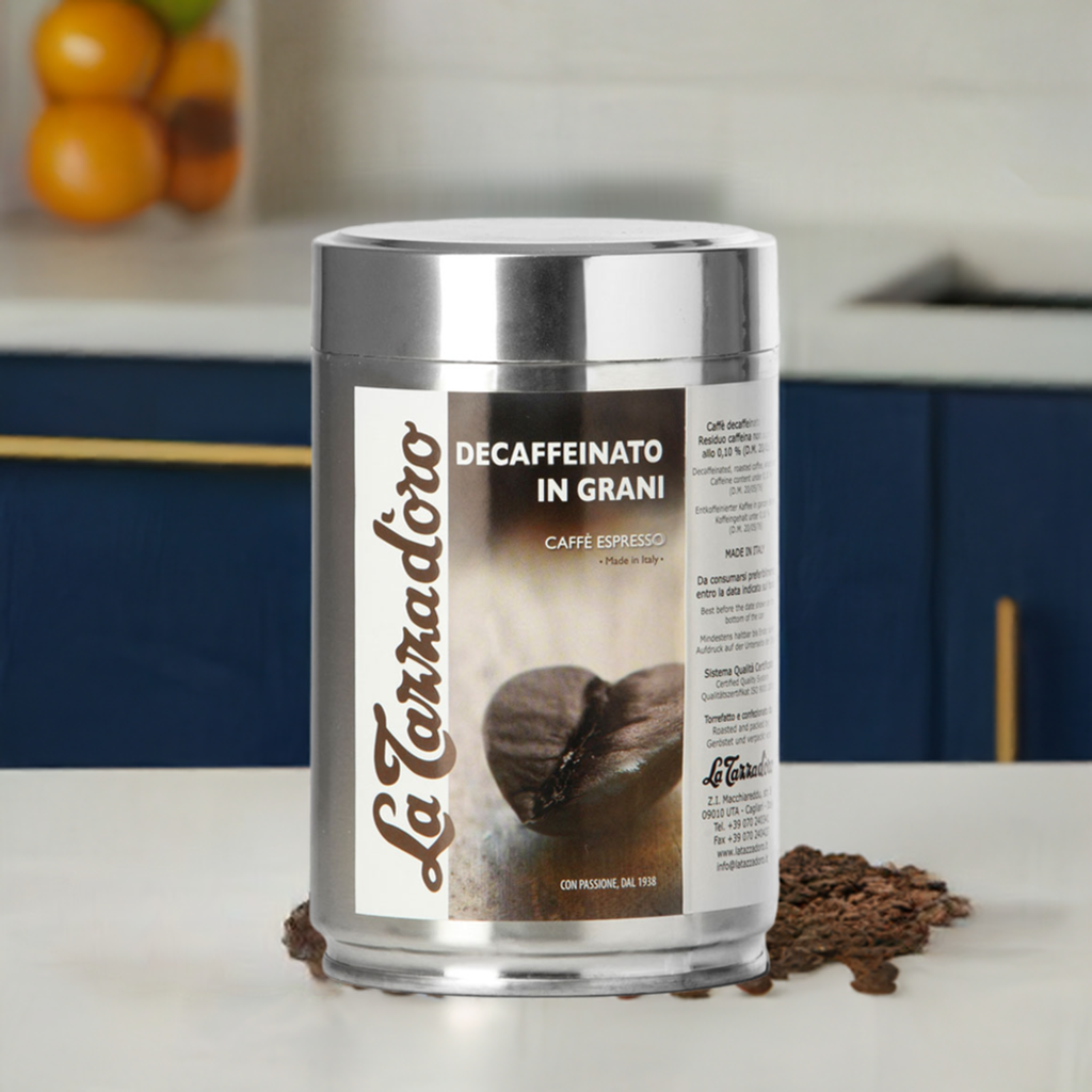La Tazza D'Oro Decaffeinated Ground - Tin 250g