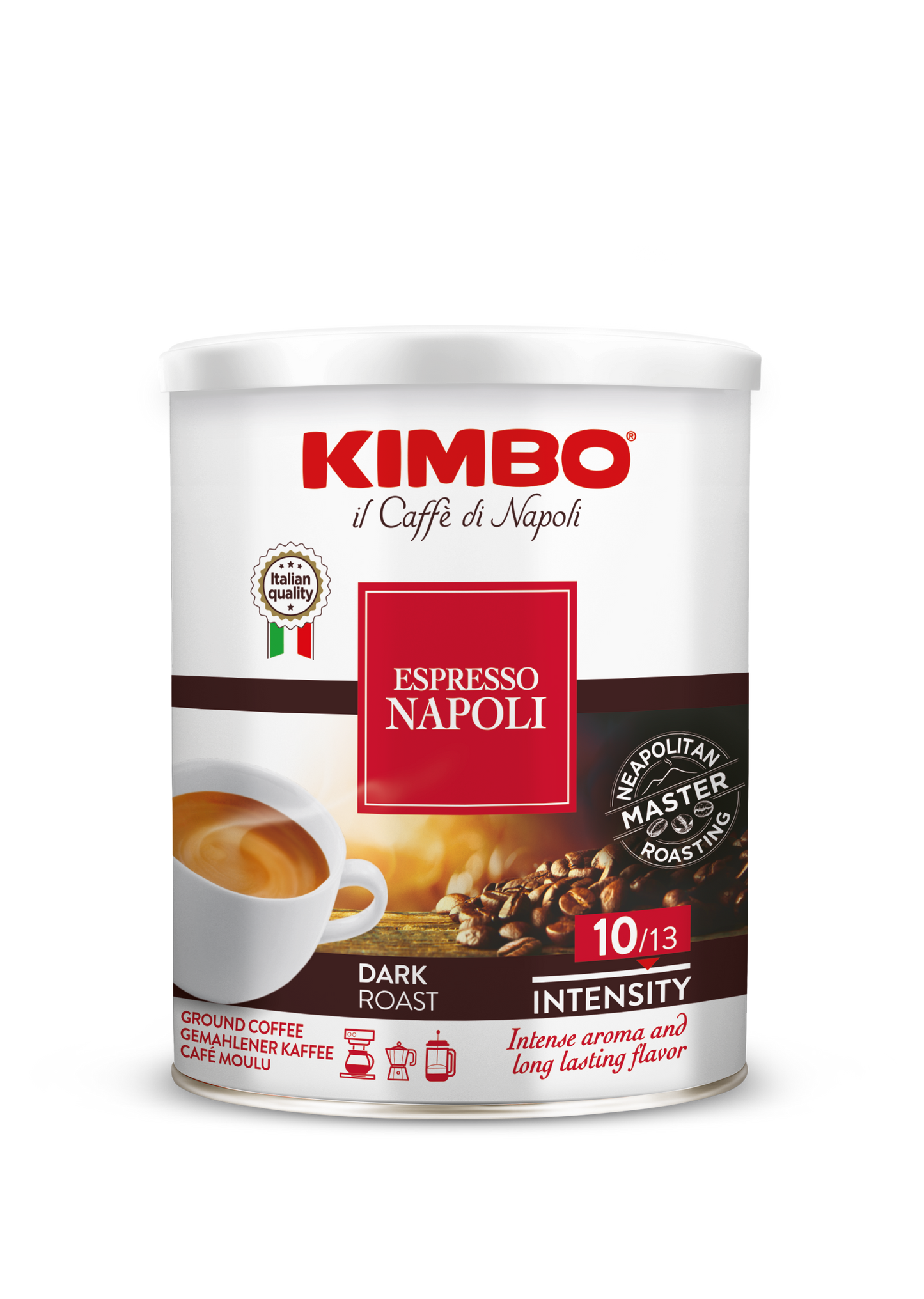 Kimbo Napoli Ground 250g Tin