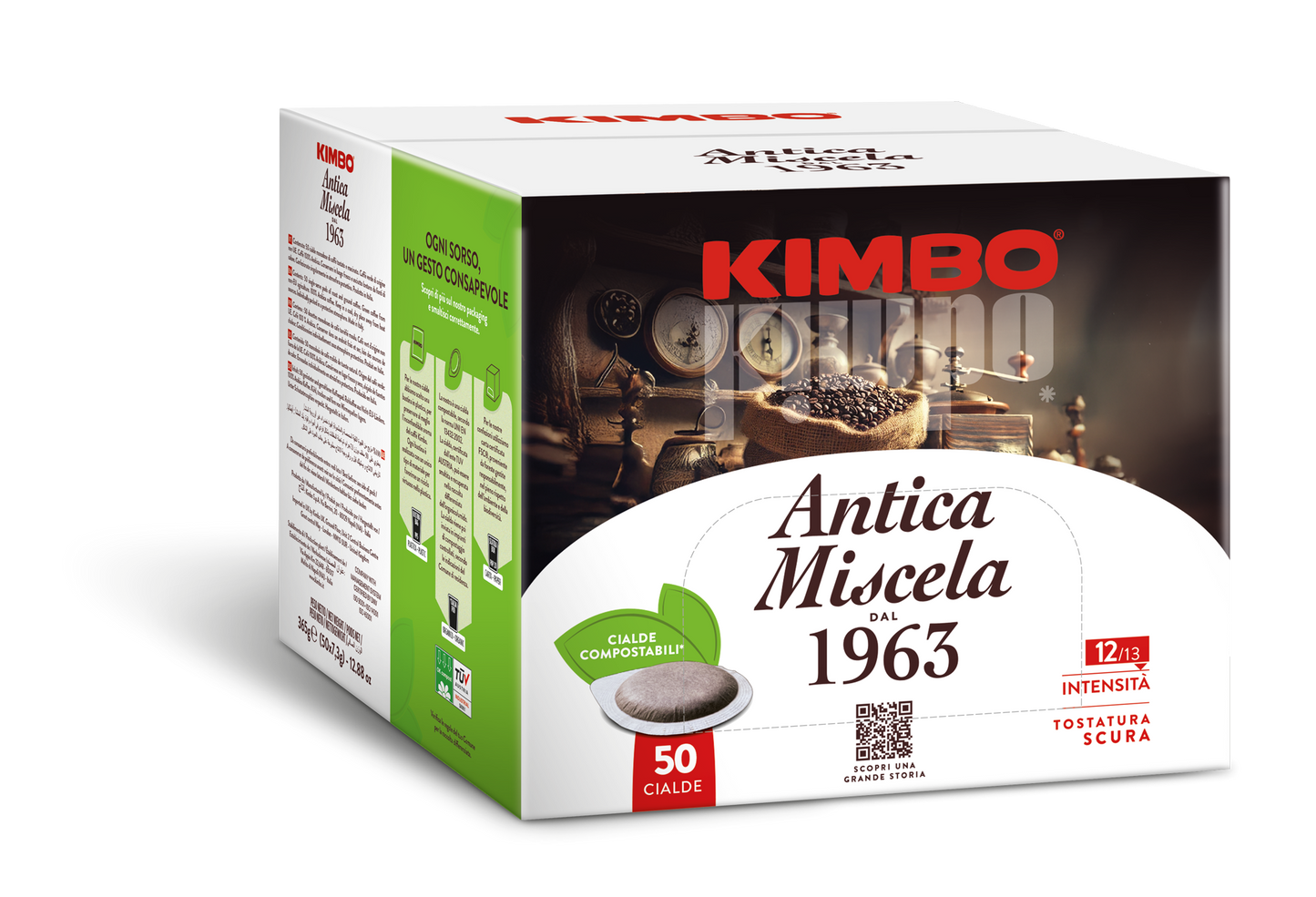 Antica Miscela Compostable Paper Pods (50's)