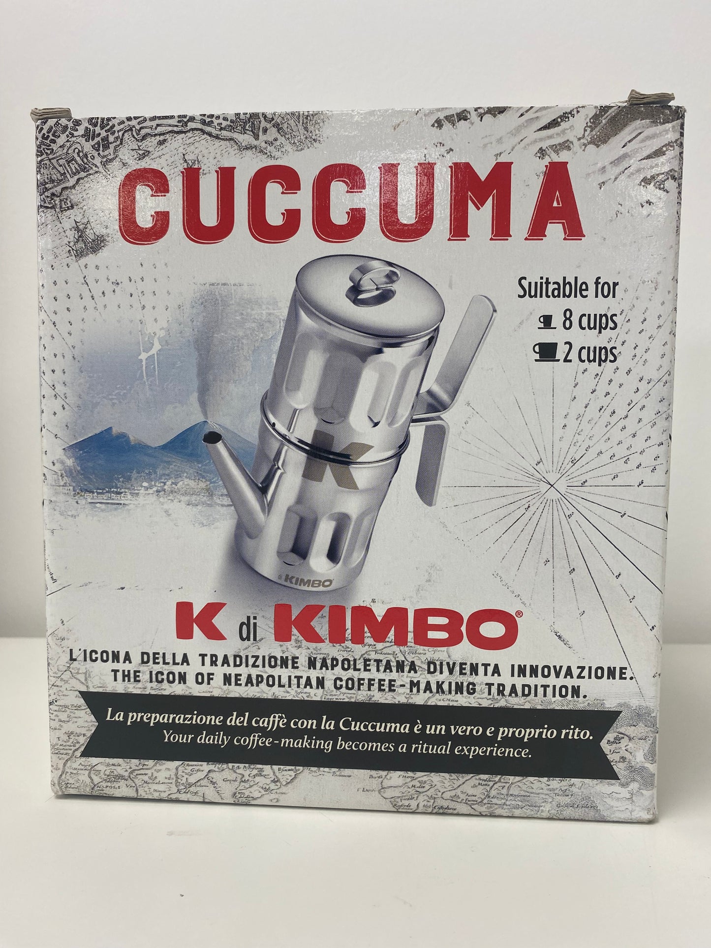 Kimbo 8 Cup Cuccuma