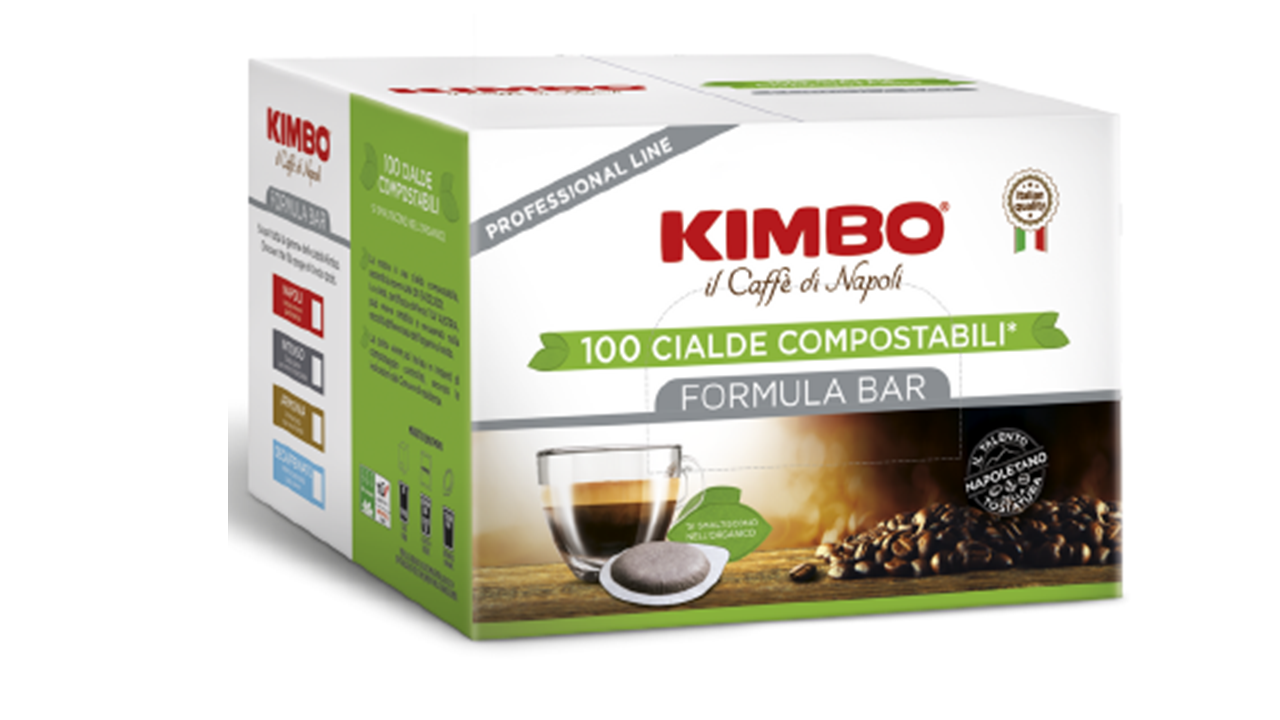 Kimbo Decaffeinated Compostable Paper Pod 730g