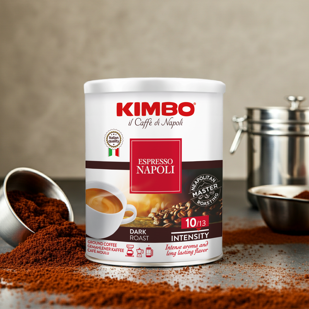 Kimbo Napoli Ground 250g Tin