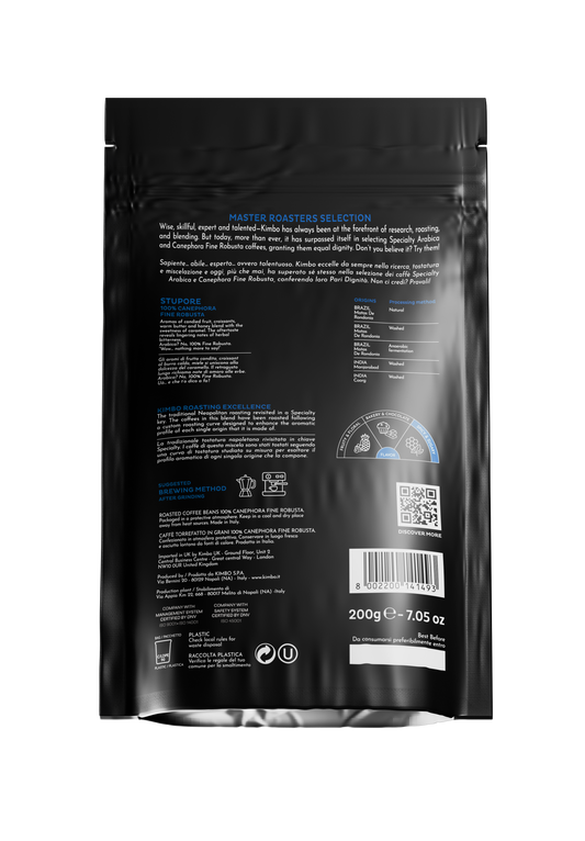 Sapiente - Amazement Coffee Beans 100% Fine Robusta 200g (Stupore)